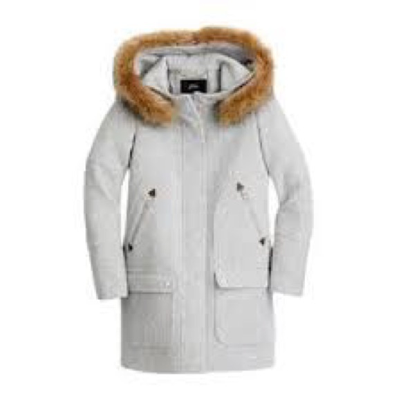 Jcrew Chateau parka jacket size 4p - Picture 12 of 12